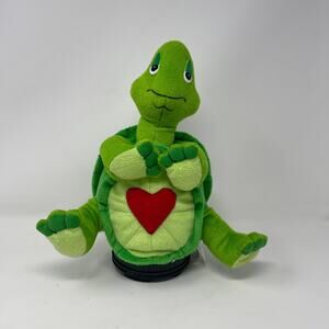 2004 Gemmy 12" Dancing Spinning Turtle - You Can't Hurry Love Song - Works